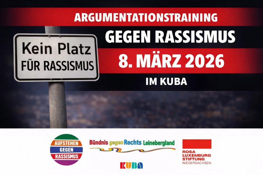 Interner Link: Zur Veranstaltung Argumentationstraining gegen rassistische Parolen
