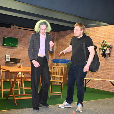 Interner Link: Zur Veranstaltung Dreimal schwarzer Kater - Kom&ouml;die