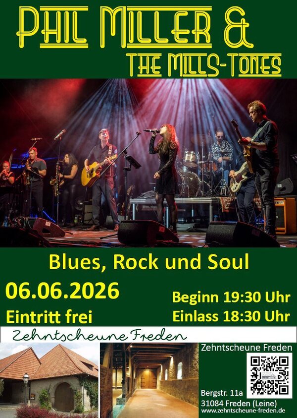 Interner Link: Zur Veranstaltung Blues, Rock und Soul