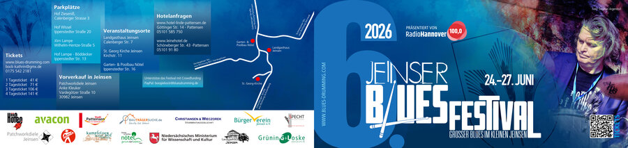 Interner Link: Zur Veranstaltung 6. Jeinser Bluesfestival