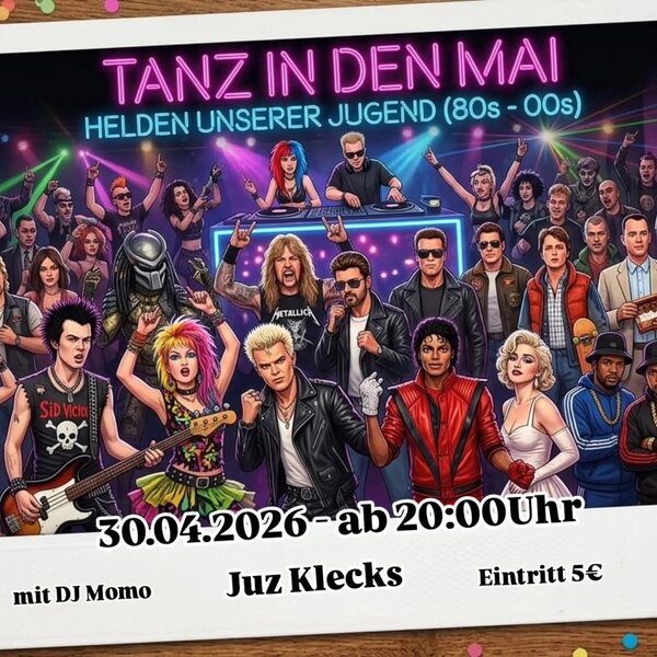 Tanz in den Mai im Klecks 2026