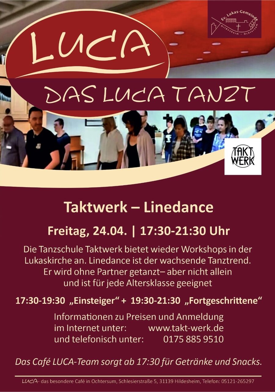 Interner Link: Zur Veranstaltung Linedance in der Kirche