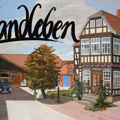 Interner Link: Zur Veranstaltung Kurator*innenrundgang mit Clautscho Simair - Ausstellung Landleben im Kunstverein Hildesheim