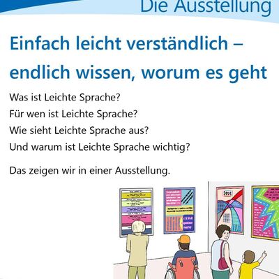 Ausstellung Leichte Sprache