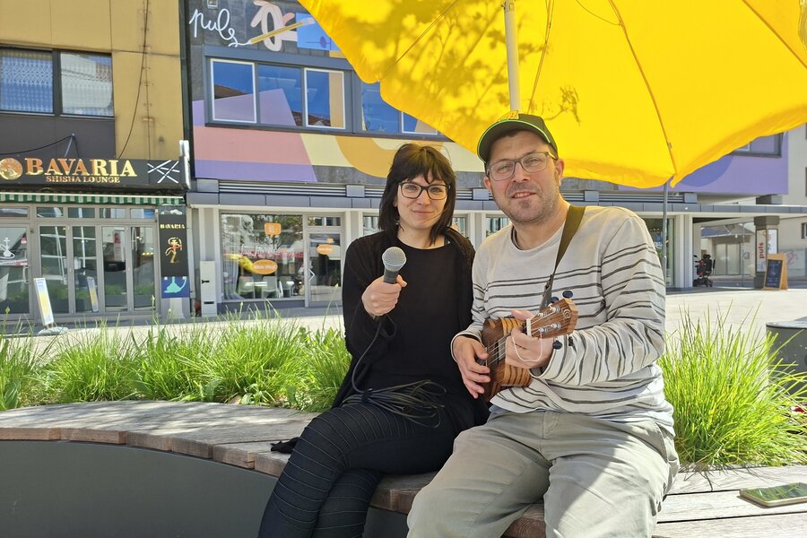 Interner Link: Zur Veranstaltung Musiktreff auf dem Angoul&ecirc;meplatz