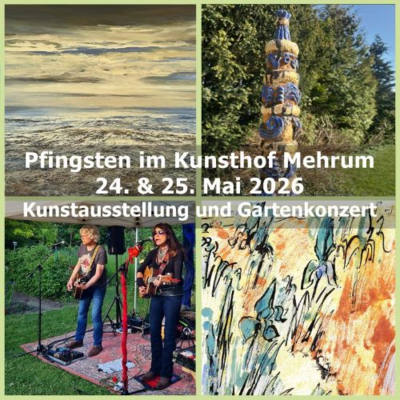 Interner Link: Zur Veranstaltung Pfingsten im Kunsthof Mehrum - Live: Elizabeth Lee & Martin Hauke
