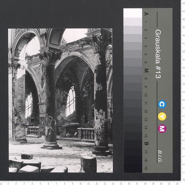 Foto-Objekt: Hildesheimer Dom, nach 1945/vor 1950