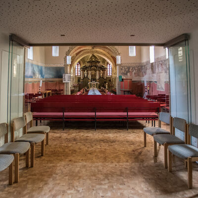 Bild vergr&ouml;&szlig;ern: Marienkirche_Gemeinderaum_in_der_Kirche