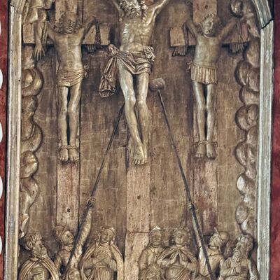Bild vergr&ouml;&szlig;ern: Kath.Kirche_Altar_Detail_Kreruzigung