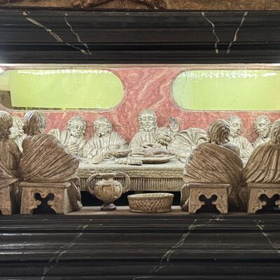 Bild vergr&ouml;&szlig;ern: Marienkirche_Altar_Detail_Abendmahl