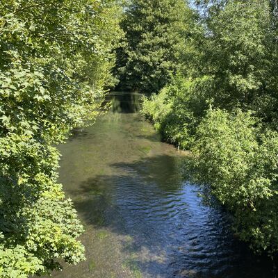 Bild vergr&ouml;&szlig;ern: Innerste bei Heinde:Walshausen