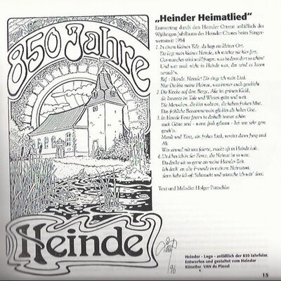 Bild vergr&ouml;&szlig;ern: Heinder Heimatlied